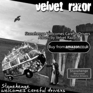 Velvet Razor’s latest release on Amazon – Stonehenge Welcomes Careful Drivers